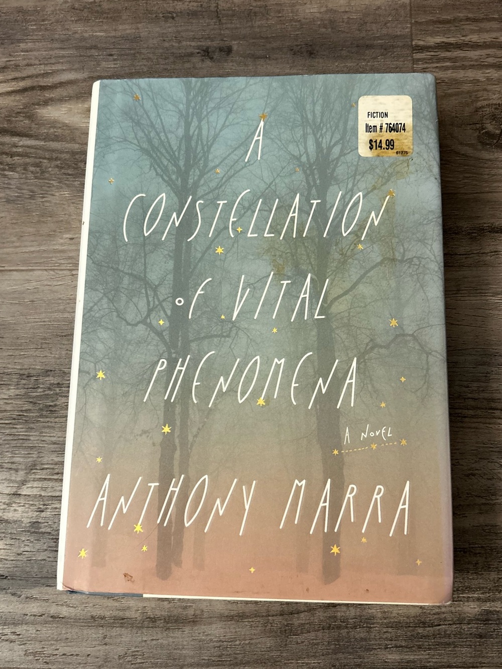 ‘A Constellation of Vital Phenomena’ Anthony Marra Hardcover Novel/Book